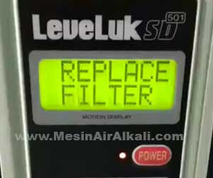 replace filter mesin kangen water